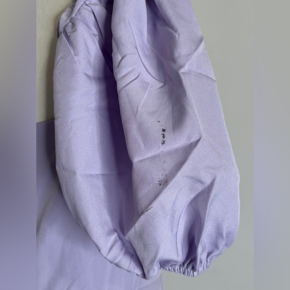 New Summer Puff Sleeve Floral Split Maxi Dress,Size small - Picture 7 of 7